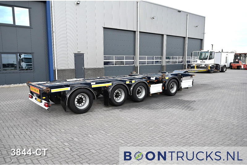 D-Tec CT-53-04D COMBITRAILER | 2x20-30-40-45ft HC * 3x LIFT AXLE * 2x STEERING * NL TRAILER * LZV * APK 03-2026 - Semi-reboque transportador de contêineres/ Caixa móvel: foto 1 D-Tec CT-53-04D COMBITRAILER | 2x20-30-40-45ft HC * 3x LIFT AXLE * 2x STEERING * NL TRAILER * LZV * APK 03-2026 - Semi-reboque transportador de contêineres/ Caixa móvel: foto 1