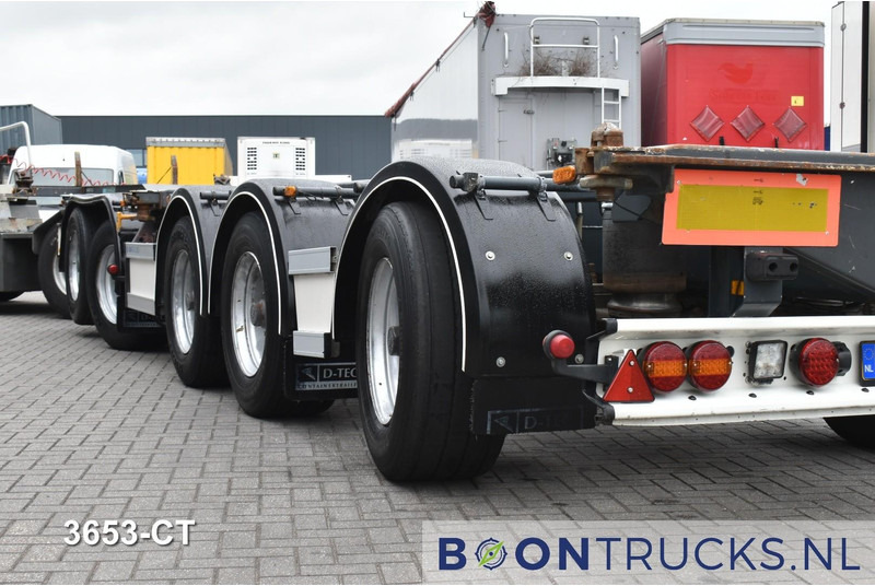 D-Tec CT-60-05D COMBITRAILER | 2x20-30-40-45ft HC * 3x STEERING * 3x LIFT AXLE * NL TRAILER - Semi-reboque transportador de contêineres/ Caixa móvel: foto 2 D-Tec CT-60-05D COMBITRAILER | 2x20-30-40-45ft HC * 3x STEERING * 3x LIFT AXLE * NL TRAILER - Semi-reboque transportador de contêineres/ Caixa móvel: foto 2