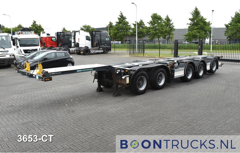 D-Tec CT-60-05D COMBITRAILER | 2x20-30-40-45ft HC * 3x STEERING * 3x LIFT AXLE * NL TRAILER - Semi-reboque transportador de contêineres/ Caixa móvel: foto 5 D-Tec CT-60-05D COMBITRAILER | 2x20-30-40-45ft HC * 3x STEERING * 3x LIFT AXLE * NL TRAILER - Semi-reboque transportador de contêineres/ Caixa móvel: foto 5