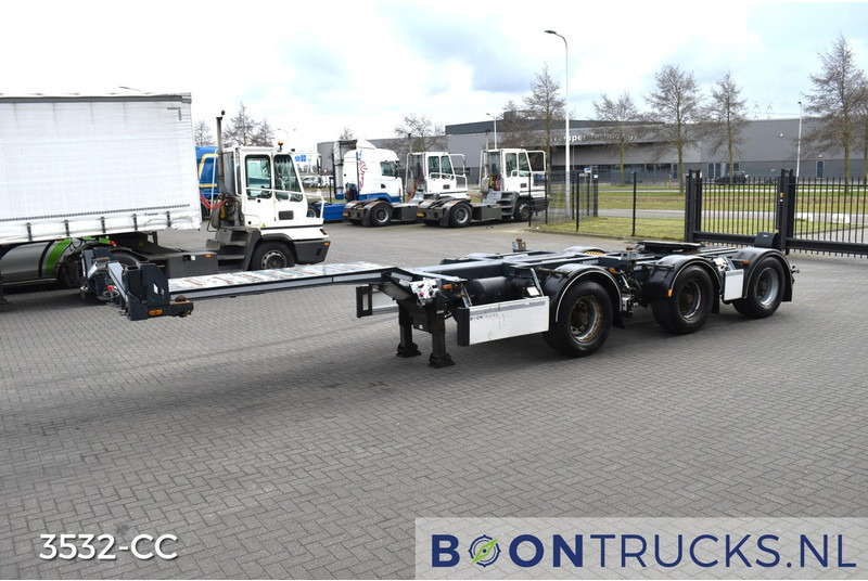 D-Tec CTD-40-03D COMBIDOLLY | LZV * 20ft * STUURAS * LIFTAS * NL TRAILE - Semi-reboque transportador de contêineres/ Caixa móvel: foto 5 D-Tec CTD-40-03D COMBIDOLLY | LZV * 20ft * STUURAS * LIFTAS * NL TRAILE - Semi-reboque transportador de contêineres/ Caixa móvel: foto 5