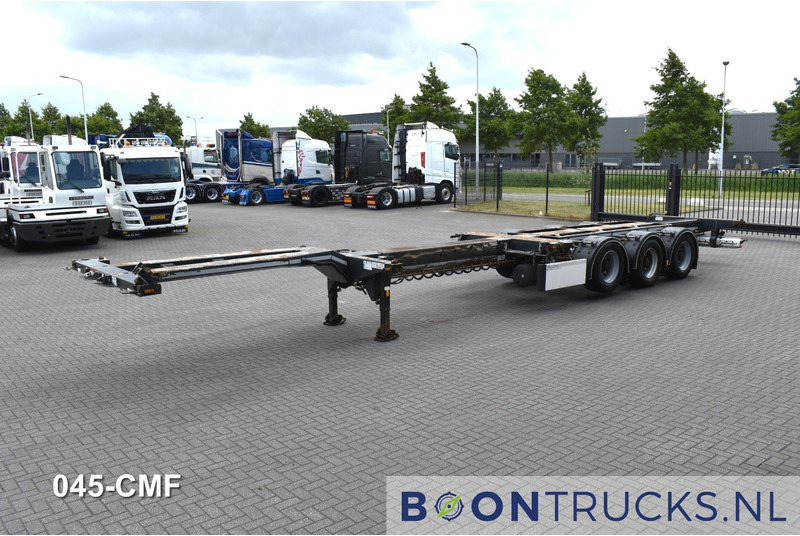 D-Tec FLEXITRAILER | 2x20-30-40-45ft HC * 2x EXTENDABLE * LIFT AXLE * NL TRAILER - Semi-reboque transportador de contêineres/ Caixa móvel: foto 5 D-Tec FLEXITRAILER | 2x20-30-40-45ft HC * 2x EXTENDABLE * LIFT AXLE * NL TRAILER - Semi-reboque transportador de contêineres/ Caixa móvel: foto 5