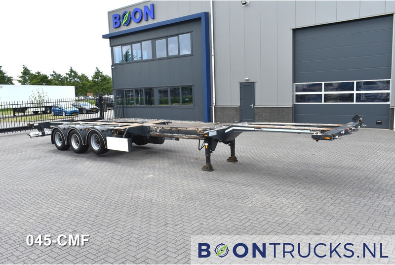 D-Tec FLEXITRAILER | 2x20-30-40-45ft HC * 2x EXTENDABLE * LIFT AXLE * NL TRAILER - Semi-reboque transportador de contêineres/ Caixa móvel: foto 4 D-Tec FLEXITRAILER | 2x20-30-40-45ft HC * 2x EXTENDABLE * LIFT AXLE * NL TRAILER - Semi-reboque transportador de contêineres/ Caixa móvel: foto 4