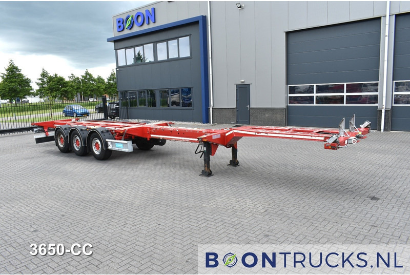 D-Tec FLEXITRAILER | 2x20-30-40-45ft HC * 2x LIFT AXLE * 2x EXTENDABLE * MOT 11-2025 - Semi-reboque transportador de contêineres/ Caixa móvel: foto 4 D-Tec FLEXITRAILER | 2x20-30-40-45ft HC * 2x LIFT AXLE * 2x EXTENDABLE * MOT 11-2025 - Semi-reboque transportador de contêineres/ Caixa móvel: foto 4