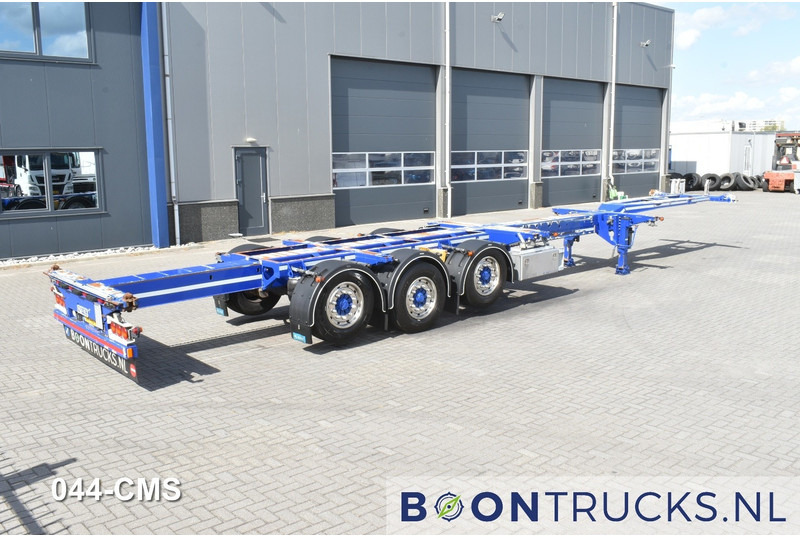 D-Tec FLEXITRAILER | 2x20-30-40-45ft HC * 2x LIFT AXLE * BPW/DISC * 3x EXT * NL TRAILER * APK 05-2026 - Semi-reboque transportador de contêineres/ Caixa móvel: foto 2 D-Tec FLEXITRAILER | 2x20-30-40-45ft HC * 2x LIFT AXLE * BPW/DISC * 3x EXT * NL TRAILER * APK 05-2026 - Semi-reboque transportador de contêineres/ Caixa móvel: foto 2