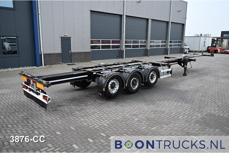 D-Tec FLEXITRAILER LS | 2x20-30-40-45ft HC * 2x LIFT AXLE * BPW / DISC * 2x EXTENDABLE - Semi-reboque transportador de contêineres/ Caixa móvel: foto 2 D-Tec FLEXITRAILER LS | 2x20-30-40-45ft HC * 2x LIFT AXLE * BPW / DISC * 2x EXTENDABLE - Semi-reboque transportador de contêineres/ Caixa móvel: foto 2
