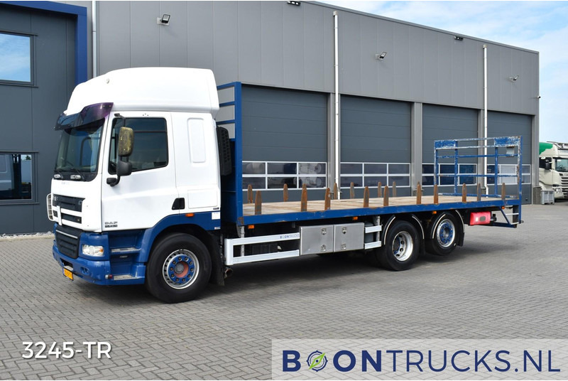 DAF CF85.410 6x2 | EURO5 * MANUAL * FORKLIFT CONN * LIFT AXLE * 778 cm * NL TRUCK - Camião de caixa aberta/ Plataforma: foto 1 DAF CF85.410 6x2 | EURO5 * MANUAL * FORKLIFT CONN * LIFT AXLE * 778 cm * NL TRUCK - Camião de caixa aberta/ Plataforma: foto 1