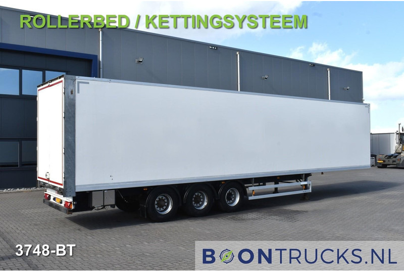 Groenewegen DRO-14-27 | ROLLERBED / KETTINGSYSTEEM * 24v SELF SUPPORT * NL TRAILER * APK 04-2026 - Semi-reboque furgão: foto 1 Groenewegen DRO-14-27 | ROLLERBED / KETTINGSYSTEEM * 24v SELF SUPPORT * NL TRAILER * APK 04-2026 - Semi-reboque furgão: foto 1