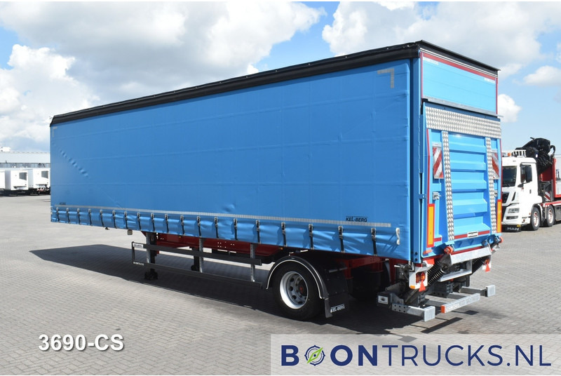 KEL-BERG D400V CITY 11M | TRIDEC STUURAS * 2.5 T LAADKLEP * HH VLOER * NIEUWSTAAT - Semi-reboque de lona: foto 3 KEL-BERG D400V CITY 11M | TRIDEC STUURAS * 2.5 T LAADKLEP * HH VLOER * NIEUWSTAAT - Semi-reboque de lona: foto 3