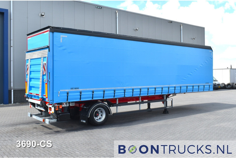 KEL-BERG D400V CITY 11M | TRIDEC STUURAS * 2.5 T LAADKLEP * HH VLOER * NIEUWSTAAT - Semi-reboque de lona: foto 1 KEL-BERG D400V CITY 11M | TRIDEC STUURAS * 2.5 T LAADKLEP * HH VLOER * NIEUWSTAAT - Semi-reboque de lona: foto 1