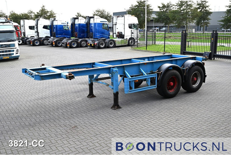 KOHLER CS 20/2 CHASSIS | 20ft * STEEL SUSPENSION * BPW / DRUM * 9x AVAILABLE - Semi-reboque transportador de contêineres/ Caixa móvel: foto 4 KOHLER CS 20/2 CHASSIS | 20ft * STEEL SUSPENSION * BPW / DRUM * 9x AVAILABLE - Semi-reboque transportador de contêineres/ Caixa móvel: foto 4