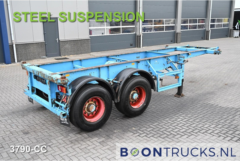 KOHLER CS 20/2 CHASSIS | 20ft * STEEL SUSPENSION * SAF / DRUM * 6x AVAILABLE - Semi-reboque transportador de contêineres/ Caixa móvel: foto 1 KOHLER CS 20/2 CHASSIS | 20ft * STEEL SUSPENSION * SAF / DRUM * 6x AVAILABLE - Semi-reboque transportador de contêineres/ Caixa móvel: foto 1