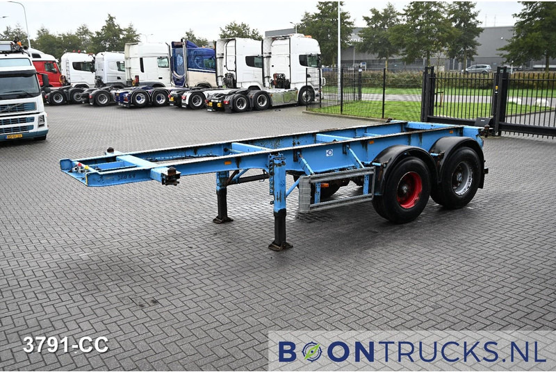 KOHLER CS 20/2 CHASSIS | 20ft * STEEL SUSPENSION * SAF / DRUM * 6x AVAILABLE - Semi-reboque transportador de contêineres/ Caixa móvel: foto 5 KOHLER CS 20/2 CHASSIS | 20ft * STEEL SUSPENSION * SAF / DRUM * 6x AVAILABLE - Semi-reboque transportador de contêineres/ Caixa móvel: foto 5
