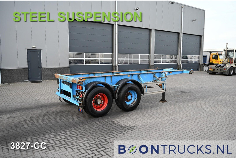 KOHLER CS 20/2 CHASSIS | 20ft * STEEL SUSPENSION * SAF / DRUM * 9x AVAILABLE - Semi-reboque transportador de contêineres/ Caixa móvel: foto 1 KOHLER CS 20/2 CHASSIS | 20ft * STEEL SUSPENSION * SAF / DRUM * 9x AVAILABLE - Semi-reboque transportador de contêineres/ Caixa móvel: foto 1