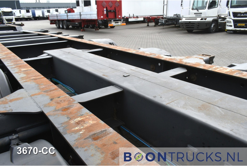 Semi-reboque transportador de contêineres/ Caixa móvel Kögel PORT 40 SIMPLEX 20 | 2x20-30-40ft HC * LIFT AXLE * SAF / DISC * EXTENDABLE REAR * MOT 02-2026: foto 17