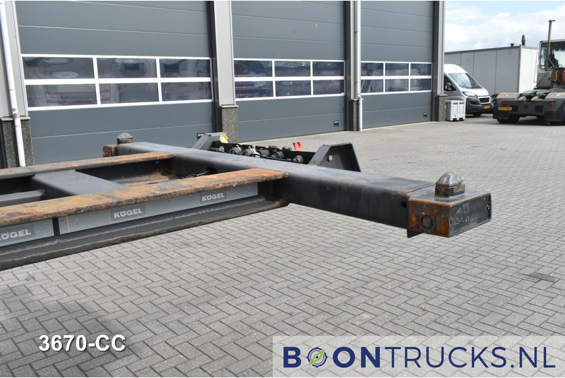 Semi-reboque transportador de contêineres/ Caixa móvel Kögel PORT 40 SIMPLEX 20 | 2x20-30-40ft HC * LIFT AXLE * SAF / DISC * EXTENDABLE REAR * MOT 02-2026: foto 8