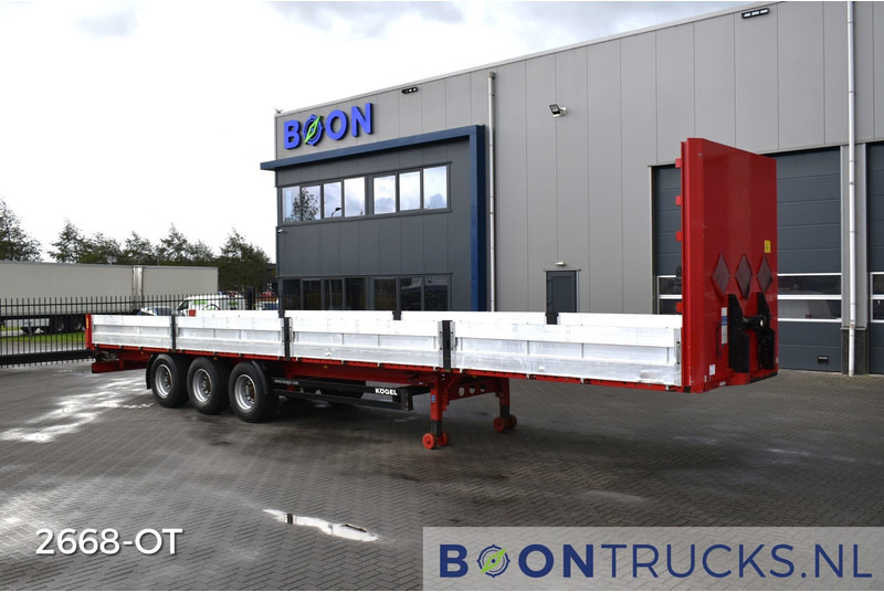 Kögel SN 24 FLATBED | ALU BOARDS * HARDWOOD FLOOR * NL TRAILER * APK 09-2025 * TOP! - Semi-reboque plataforma/ Caixa aberta: foto 4 Kögel SN 24 FLATBED | ALU BOARDS * HARDWOOD FLOOR * NL TRAILER * APK 09-2025 * TOP! - Semi-reboque plataforma/ Caixa aberta: foto 4