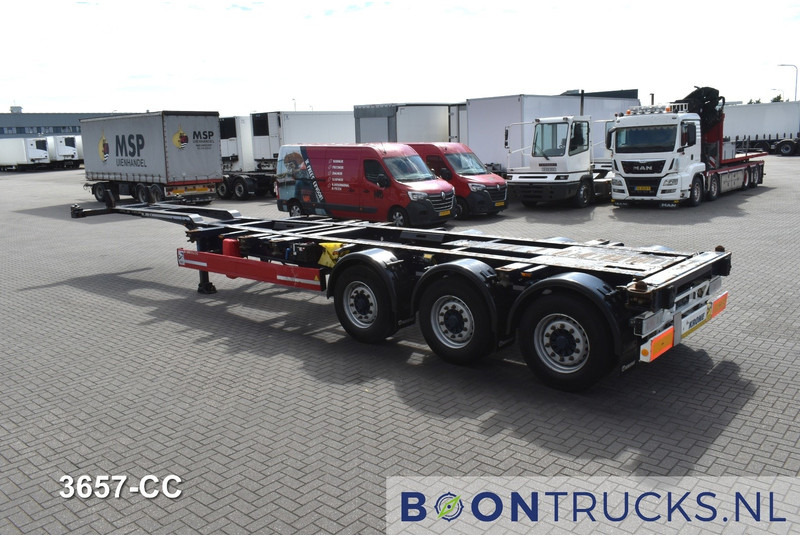 Krone SD BOX LINER | 2x20-40-45ft HC * LIFT AXLE * BPW/DISC * EXTENDABLE REAR * 10x AVAILABLE - Semi-reboque transportador de contêineres/ Caixa móvel: foto 3 Krone SD BOX LINER | 2x20-40-45ft HC * LIFT AXLE * BPW/DISC * EXTENDABLE REAR * 10x AVAILABLE - Semi-reboque transportador de contêineres/ Caixa móvel: foto 3