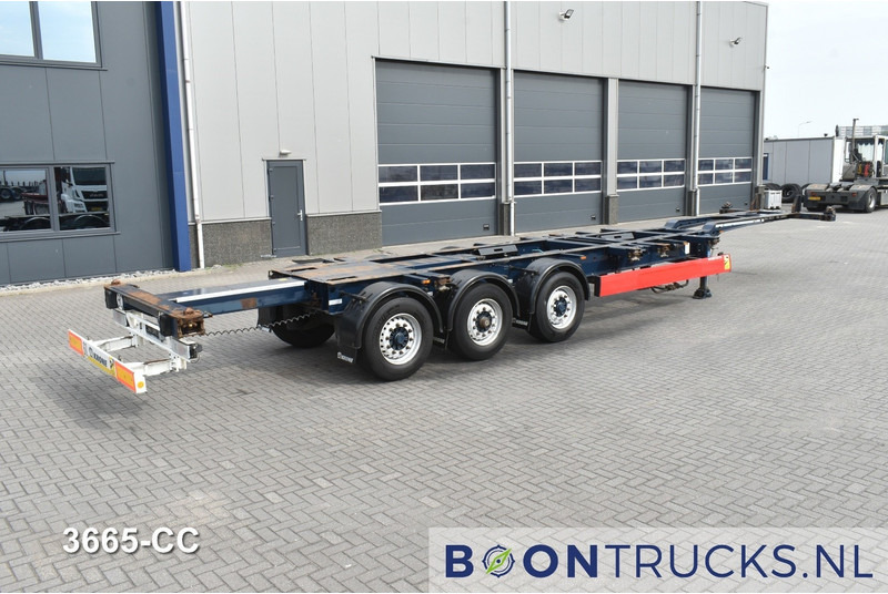Krone SD BOX LINER | 2x20-40-45ft HC * LIFT AXLE * BPW/DISC * EXTENDABLE REAR * 10x AVAILABLE - Semi-reboque transportador de contêineres/ Caixa móvel: foto 2 Krone SD BOX LINER | 2x20-40-45ft HC * LIFT AXLE * BPW/DISC * EXTENDABLE REAR * 10x AVAILABLE - Semi-reboque transportador de contêineres/ Caixa móvel: foto 2