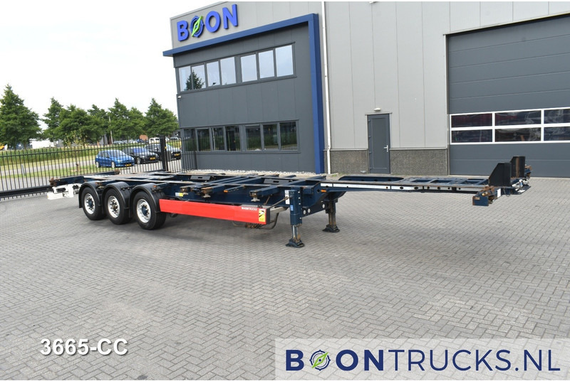 Krone SD BOX LINER | 2x20-40-45ft HC * LIFT AXLE * BPW/DISC * EXTENDABLE REAR * 10x AVAILABLE - Semi-reboque transportador de contêineres/ Caixa móvel: foto 4 Krone SD BOX LINER | 2x20-40-45ft HC * LIFT AXLE * BPW/DISC * EXTENDABLE REAR * 10x AVAILABLE - Semi-reboque transportador de contêineres/ Caixa móvel: foto 4