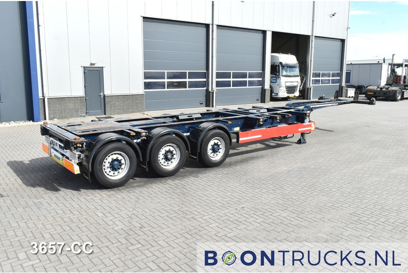 Krone SD BOX LINER | 2x20-40-45ft HC * LIFT AXLE * BPW/DISC * EXTENDABLE REAR * 10x AVAILABLE - Semi-reboque transportador de contêineres/ Caixa móvel: foto 1 Krone SD BOX LINER | 2x20-40-45ft HC * LIFT AXLE * BPW/DISC * EXTENDABLE REAR * 10x AVAILABLE - Semi-reboque transportador de contêineres/ Caixa móvel: foto 1