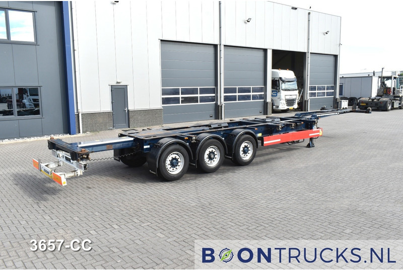 Krone SD BOX LINER | 2x20-40-45ft HC * LIFT AXLE * BPW/DISC * EXTENDABLE REAR * 10x AVAILABLE - Semi-reboque transportador de contêineres/ Caixa móvel: foto 2 Krone SD BOX LINER | 2x20-40-45ft HC * LIFT AXLE * BPW/DISC * EXTENDABLE REAR * 10x AVAILABLE - Semi-reboque transportador de contêineres/ Caixa móvel: foto 2
