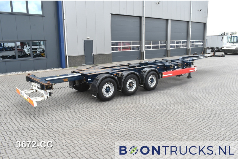 Krone SD BOX LINER | 2x20-40-45ft HC * LIFTAS * BPW/SCHIJF * ACHTERSCHUIVER * 10x AVAILABLE - Semi-reboque transportador de contêineres/ Caixa móvel: foto 2 Krone SD BOX LINER | 2x20-40-45ft HC * LIFTAS * BPW/SCHIJF * ACHTERSCHUIVER * 10x AVAILABLE - Semi-reboque transportador de contêineres/ Caixa móvel: foto 2