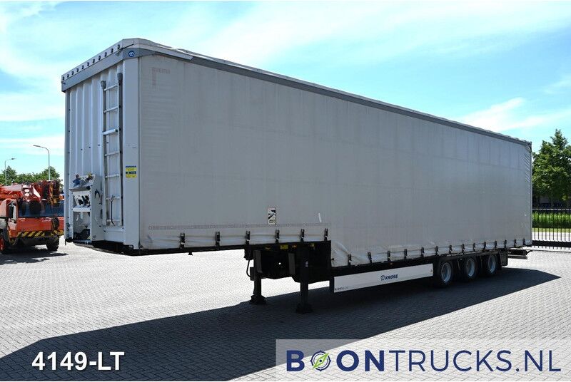 Krone SD MEGA LINER DOUBLE FLOOR * LIFT ROOF * SLIDE ROOF * BPW * TOP! - Semi-reboque baixa: foto 5 Krone SD MEGA LINER DOUBLE FLOOR * LIFT ROOF * SLIDE ROOF * BPW * TOP! - Semi-reboque baixa: foto 5