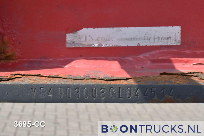 Semi-reboque transportador de contêineres/ Caixa móvel LAG O-3-CC | 30ft TIPPING CHASSIS * 24v SELF SUPPORT * BPW/DISC: foto 19 Semi-reboque transportador de contêineres/ Caixa móvel LAG O-3-CC | 30ft TIPPING CHASSIS * 24v SELF SUPPORT * BPW/DISC: foto 19