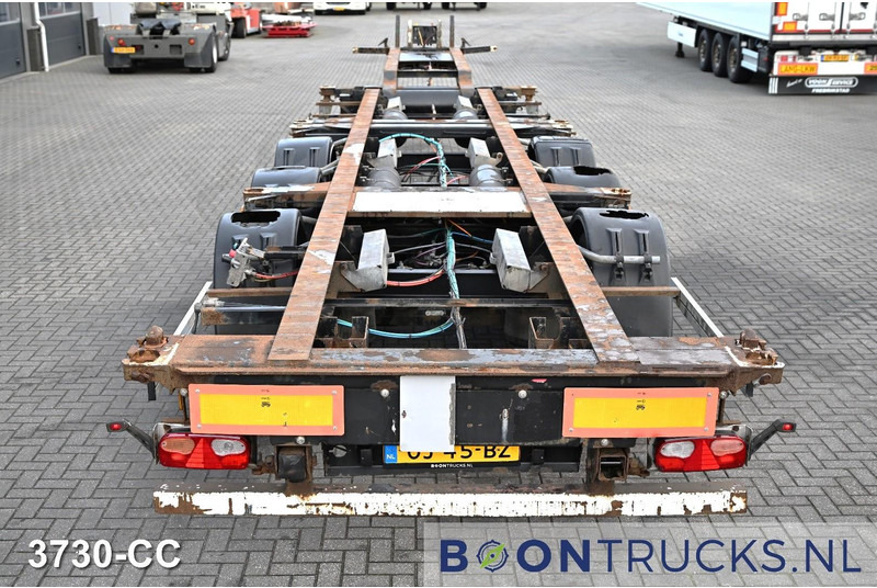 Pacton T3-007 2x20-40-45ft HC * LIFT AXLE * BPW * NL TRAILER - Semi-reboque transportador de contêineres/ Caixa móvel: foto 5 Pacton T3-007 2x20-40-45ft HC * LIFT AXLE * BPW * NL TRAILER - Semi-reboque transportador de contêineres/ Caixa móvel: foto 5