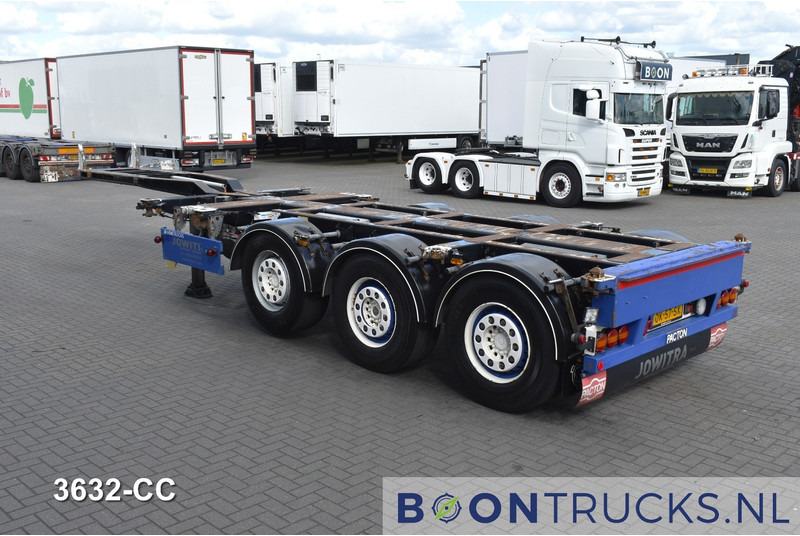 Pacton T3-010 | 2x20-30-40-45ft HC * LIFT AXLE * SAF/DISC * NL TRAILER * APK 10-2025 - Semi-reboque transportador de contêineres/ Caixa móvel: foto 3 Pacton T3-010 | 2x20-30-40-45ft HC * LIFT AXLE * SAF/DISC * NL TRAILER * APK 10-2025 - Semi-reboque transportador de contêineres/ Caixa móvel: foto 3