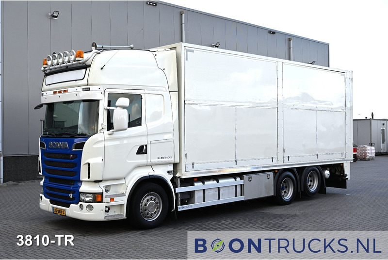 Scania R500 V8 6x2 | EURO5 * FULL AIR * RETARDER * POULTRY * NL TRUCK * APK 05-2026 - Camião transporte de gado: foto 1 Scania R500 V8 6x2 | EURO5 * FULL AIR * RETARDER * POULTRY * NL TRUCK * APK 05-2026 - Camião transporte de gado: foto 1