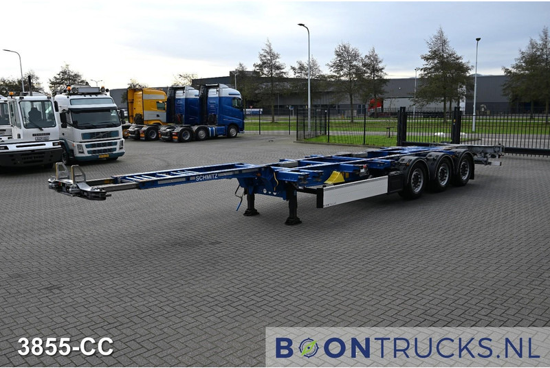 Schmitz Cargobull SCB*S3B | 2x20-30-40-45ft HC * LIFT AXLE * DISC BRAKE * EXTENDABLE REAR - Semi-reboque transportador de contêineres/ Caixa móvel: foto 5 Schmitz Cargobull SCB*S3B | 2x20-30-40-45ft HC * LIFT AXLE * DISC BRAKE * EXTENDABLE REAR - Semi-reboque transportador de contêineres/ Caixa móvel: foto 5