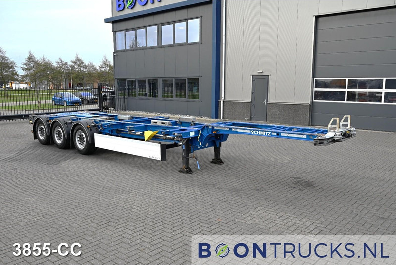 Schmitz Cargobull SCB*S3B | 2x20-30-40-45ft HC * LIFT AXLE * DISC BRAKE * EXTENDABLE REAR - Semi-reboque transportador de contêineres/ Caixa móvel: foto 4 Schmitz Cargobull SCB*S3B | 2x20-30-40-45ft HC * LIFT AXLE * DISC BRAKE * EXTENDABLE REAR - Semi-reboque transportador de contêineres/ Caixa móvel: foto 4
