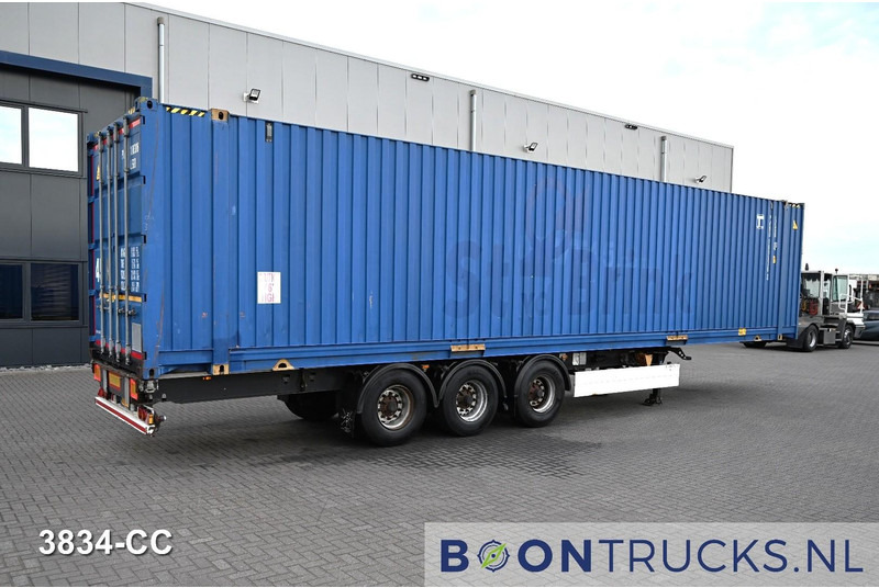 Schmitz Cargobull SCF 24 FIXXED CHASSIS | 40ft HC * 4350 kg * APK 12-2026 * NL TRAILER - Semi-reboque transportador de contêineres/ Caixa móvel: foto 1 Schmitz Cargobull SCF 24 FIXXED CHASSIS | 40ft HC * 4350 kg * APK 12-2026 * NL TRAILER - Semi-reboque transportador de contêineres/ Caixa móvel: foto 1