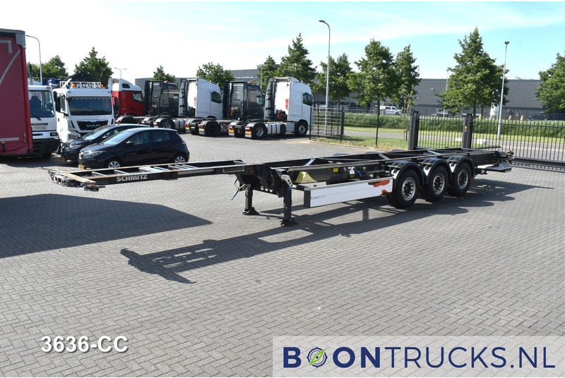 Schmitz Cargobull SCF 24 G LIGHT VAST CHASSIS | 45ft HC * LAADKLEP 2000 Kg * NL TRAILER * APK 04-2026 - Semi-reboque transportador de contêineres/ Caixa móvel: foto 5 Schmitz Cargobull SCF 24 G LIGHT VAST CHASSIS | 45ft HC * LAADKLEP 2000 Kg * NL TRAILER * APK 04-2026 - Semi-reboque transportador de contêineres/ Caixa móvel: foto 5
