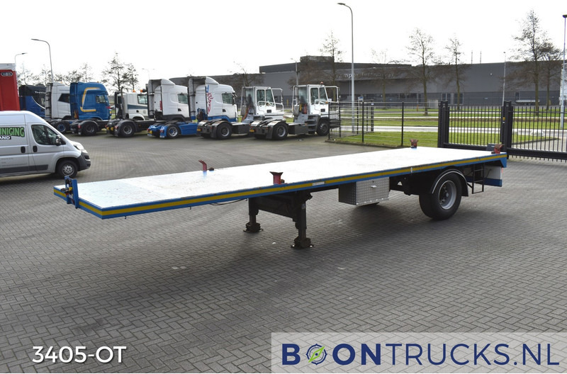 Schmitz Cargobull SKO 10 PLATTE BAK | TWISTLOCKS 20ft * L 900 cm * KENTEKEN LANGZAAM VERKEER - Semi-reboque plataforma/ Caixa aberta: foto 5 Schmitz Cargobull SKO 10 PLATTE BAK | TWISTLOCKS 20ft * L 900 cm * KENTEKEN LANGZAAM VERKEER - Semi-reboque plataforma/ Caixa aberta: foto 5