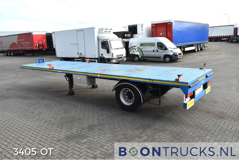 Schmitz Cargobull SKO 10 PLATTE BAK | TWISTLOCKS 20ft * L 900 cm * KENTEKEN LANGZAAM VERKEER - Semi-reboque plataforma/ Caixa aberta: foto 3 Schmitz Cargobull SKO 10 PLATTE BAK | TWISTLOCKS 20ft * L 900 cm * KENTEKEN LANGZAAM VERKEER - Semi-reboque plataforma/ Caixa aberta: foto 3
