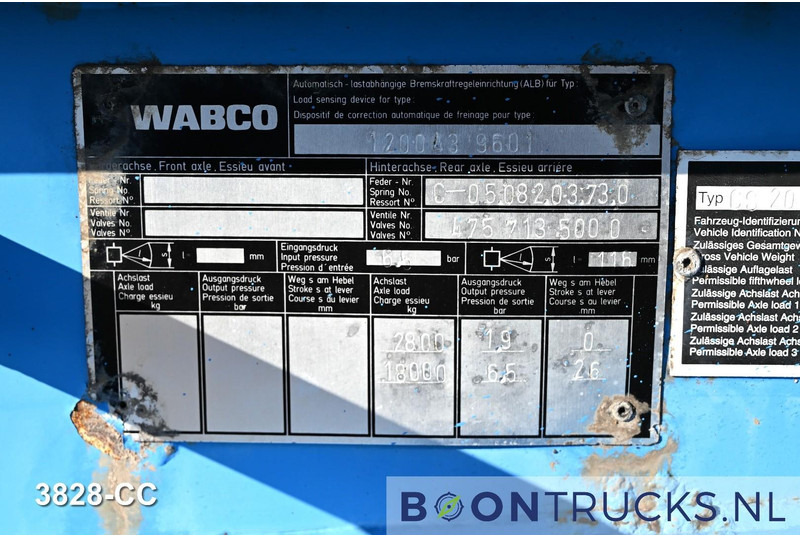 Semi-reboque transportador de contêineres/ Caixa móvel Schweriner Nutzfahrzeuge CS 20 CHASSIS | 20ft * STEEL SUSPENSION * BPW/DRUM * 9x AVAILABLE: foto 14 Semi-reboque transportador de contêineres/ Caixa móvel Schweriner Nutzfahrzeuge CS 20 CHASSIS | 20ft * STEEL SUSPENSION * BPW/DRUM * 9x AVAILABLE: foto 14