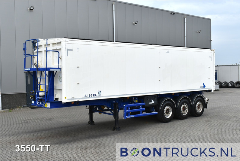 Stas S300CX | TIPPER 53 M³ * AGROSTAR * SAF / DISC * ALU * APK 10-2025 - Semi-reboque basculante: foto 1 Stas S300CX | TIPPER 53 M³ * AGROSTAR * SAF / DISC * ALU * APK 10-2025 - Semi-reboque basculante: foto 1