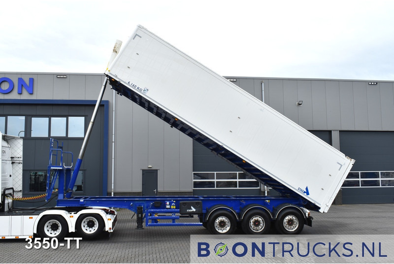 Stas S300CX | TIPPER 53 M³ * AGROSTAR * SAF / DISC * ALU * APK 10-2025 - Semi-reboque basculante: foto 2 Stas S300CX | TIPPER 53 M³ * AGROSTAR * SAF / DISC * ALU * APK 10-2025 - Semi-reboque basculante: foto 2