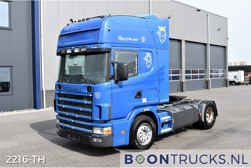 Scania R164 480 V8 4x2 |ONLY FOR PARTS * ENGINE RUNNING * NO INTERIOR !! - Tractor: foto 1 Scania R164 480 V8 4x2 |ONLY FOR PARTS * ENGINE RUNNING * NO INTERIOR !! - Tractor: foto 1