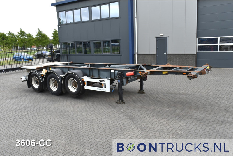 Van Hool 3B0071 TANK CHASSIS | 20-30ft * ADR: FL, AT, OX * 3840 KG * LIFT AXLE - Semi-reboque transportador de contêineres/ Caixa móvel: foto 4 Van Hool 3B0071 TANK CHASSIS | 20-30ft * ADR: FL, AT, OX * 3840 KG * LIFT AXLE - Semi-reboque transportador de contêineres/ Caixa móvel: foto 4