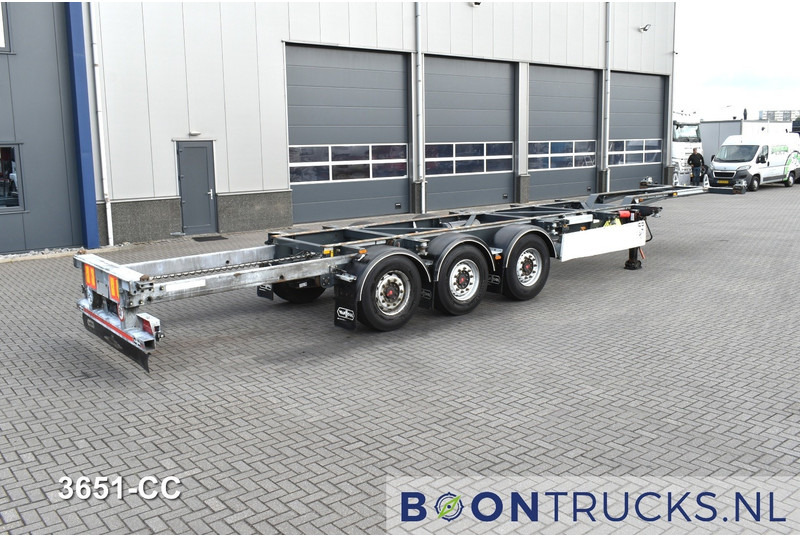 Van Hool A3C002 2x20-30-40-45ft HC * LIFT AXLE * SAF / DISC * EXTENDABLE REAR - Semi-reboque transportador de contêineres/ Caixa móvel: foto 2 Van Hool A3C002 2x20-30-40-45ft HC * LIFT AXLE * SAF / DISC * EXTENDABLE REAR - Semi-reboque transportador de contêineres/ Caixa móvel: foto 2