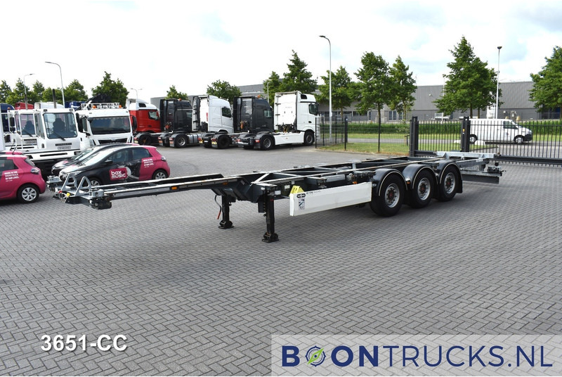 Van Hool A3C002 2x20-30-40-45ft HC * LIFT AXLE * SAF / DISC * EXTENDABLE REAR - Semi-reboque transportador de contêineres/ Caixa móvel: foto 5 Van Hool A3C002 2x20-30-40-45ft HC * LIFT AXLE * SAF / DISC * EXTENDABLE REAR - Semi-reboque transportador de contêineres/ Caixa móvel: foto 5