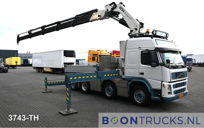 Volvo FM 480 8x2 R + HMF THOR 8520 K5 | 85 T/M CRANE * WINCH * MANUAL * NL TRUCK * TOP! - Camião grua: foto 3 Volvo FM 480 8x2 R + HMF THOR 8520 K5 | 85 T/M CRANE * WINCH * MANUAL * NL TRUCK * TOP! - Camião grua: foto 3