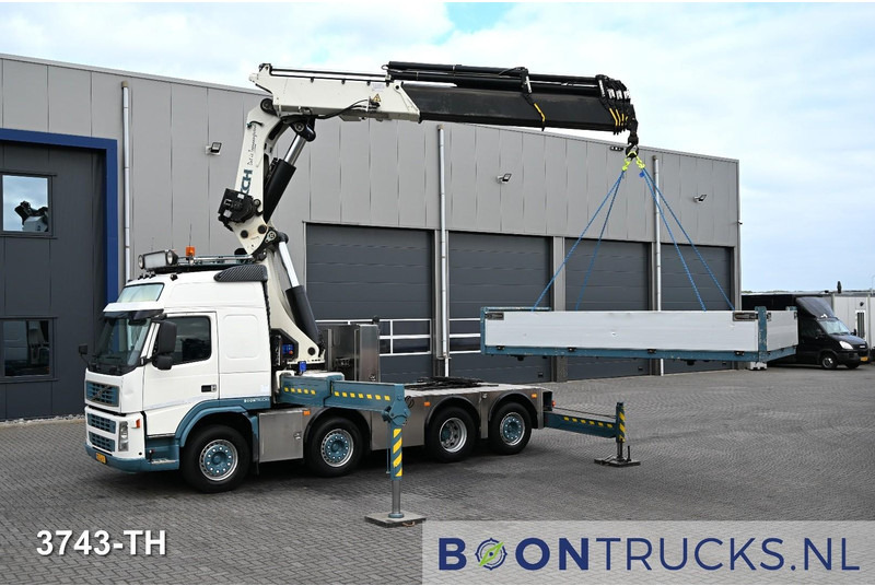 Volvo FM 480 8x2 R + HMF THOR 8520 K5 | 85 T/M CRANE * WINCH * MANUAL * NL TRUCK * TOP! - Camião grua: foto 2 Volvo FM 480 8x2 R + HMF THOR 8520 K5 | 85 T/M CRANE * WINCH * MANUAL * NL TRUCK * TOP! - Camião grua: foto 2