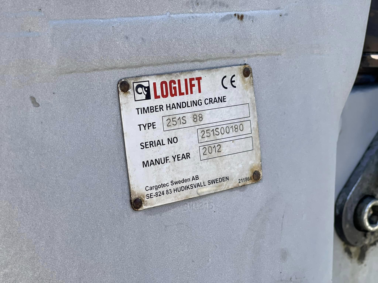 Loglift 251S - Grua para camião: foto 4 Loglift 251S - Grua para camião: foto 4