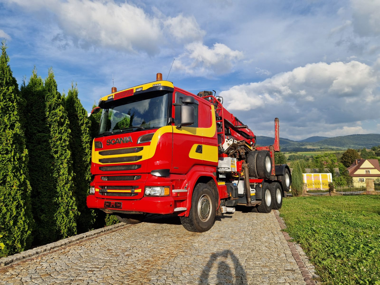 SCANIA R580 V8 - Camião de transporte de madeira: foto 2 SCANIA R580 V8 - Camião de transporte de madeira: foto 2
