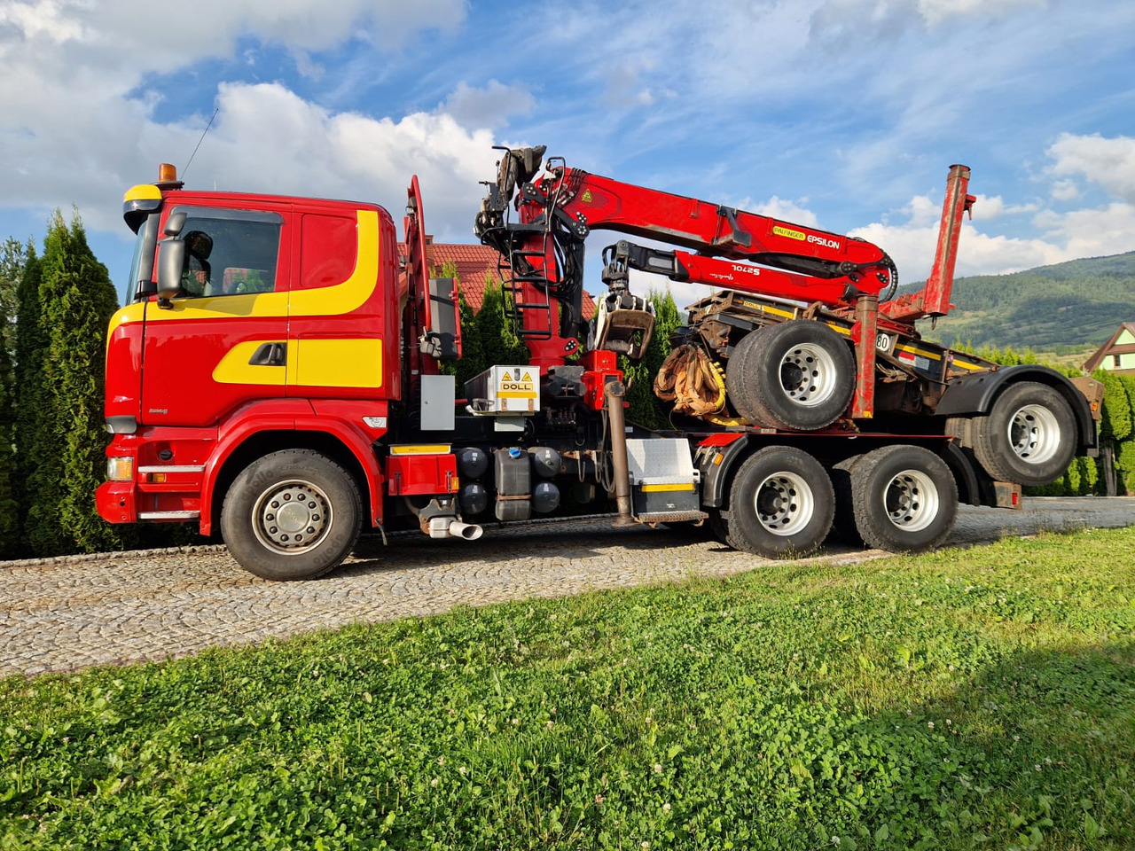 SCANIA R580 V8 - Camião de transporte de madeira: foto 4 SCANIA R580 V8 - Camião de transporte de madeira: foto 4
