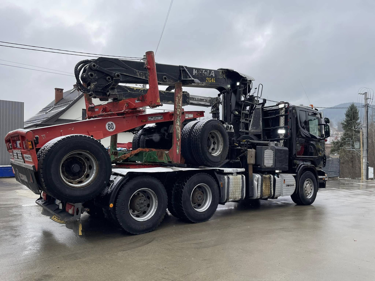 SCANIA R620 V8 - Camião de transporte de madeira: foto 4 SCANIA R620 V8 - Camião de transporte de madeira: foto 4